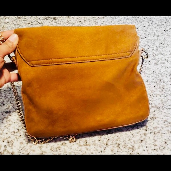 Forever 21 Brown suede-like cross-body bag - Picture 2 of 7
